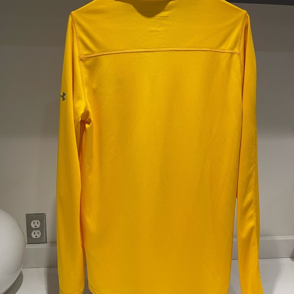 Under Armour UA Mens Long Sleeve Loose 1/4 Zip Pullover Small NDSU Bison 🦬 logo - Picture 6 of 7